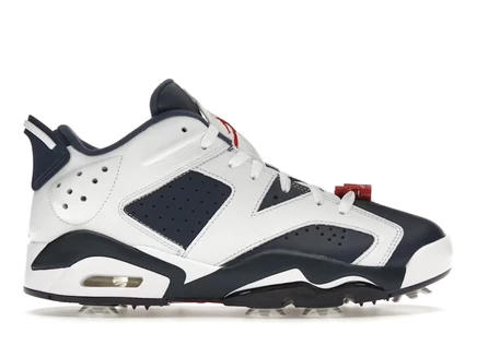 Jordan 6 Low Golf Olympic white/varsity red/midnight navy