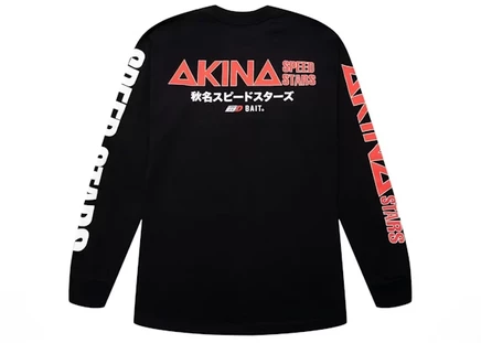 Мужская футболка BAIT x Initial D Akina Speed Stars, черная