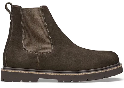 Мужские слипоны Birkenstock Highwood из замши, мокко
