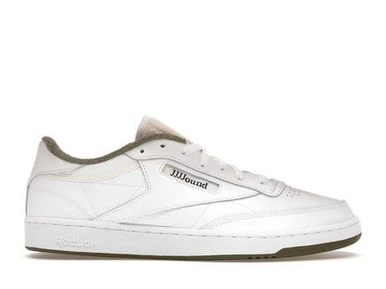 Мужские кроссовки Reebok Club C JJJJound, бело-оливковые