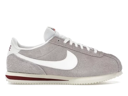 Мужские кроссовки Nike Cortez SE Suede, серо-красно-молочные