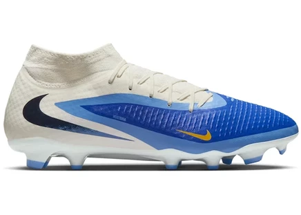 Мужские бутсы Nike Phantom 6 High MG, сине‑темно‑обсидиановые