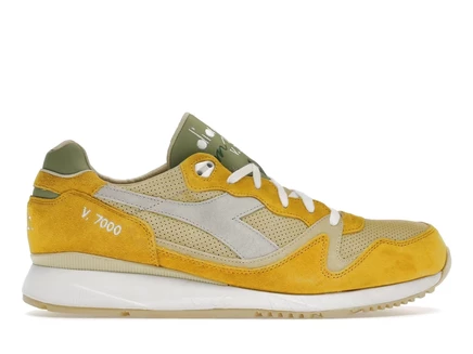 Мужские кроссовки Diadora V7000 Limoncello, пастельно-желтые/зеленые
