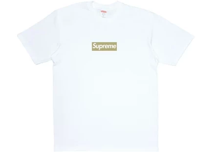 Мужская футболка Supreme Berlin Box Logo, белая