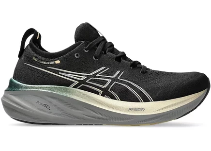 Мужские кроссовки Asics Gel-Nimbus 26 Platinum, черно-шампань