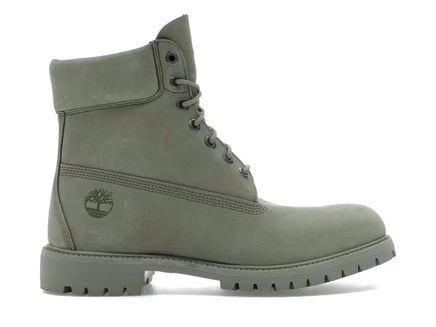 Мужские ботинки Timberland 6 дюймов Premium водонепроницаемые, темно-зеленые
