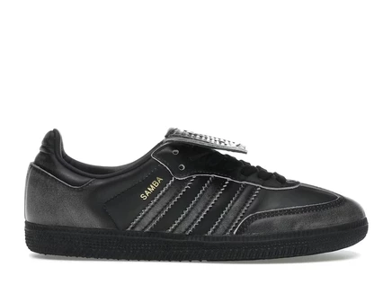 Женские кроссовки adidas samba lt distressed pack, черные