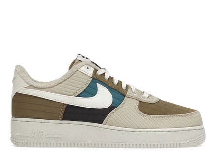 Мужские кроссовки Nike Air Force 1 '07 LX, коричнево-фиолетовые