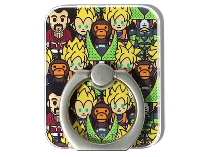 Кольцо для смартфона bape x dragon ball z baby milo, мультицветное