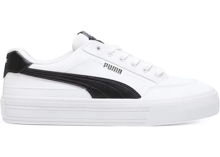 Мужские кроссовки Puma Court Classic Vulc FS SL, бело-черные
