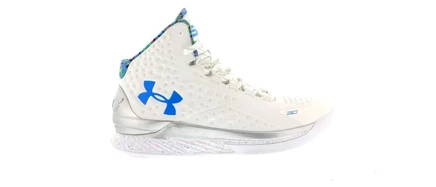 Мужские кроссовки Under Armour Curry 1 Splash Party, белые