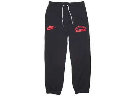 Мужские штаны Nike x Stranger Things Upside Down, черно-красные