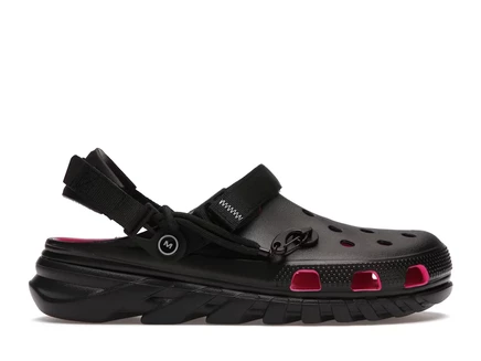 Мужские кроксы Crocs Duet Max 2 Post Malone, черные