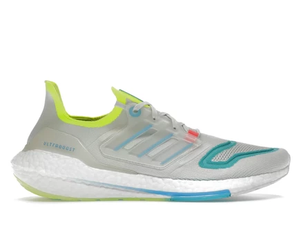 Мужские кроссовки Adidas Ultra Boost 22 Sky Mint Rush, бело-голубо-мятные