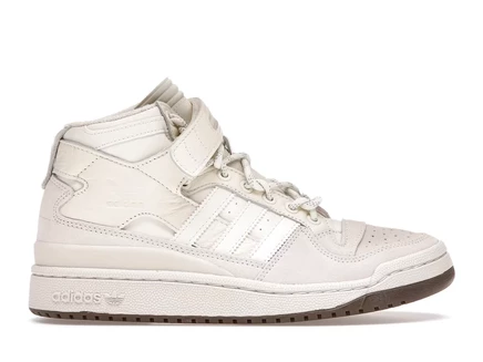 Мужские кроссовки Adidas Forum Mid Ivy Park, кремово-белые