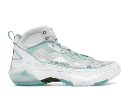 Мужские кроссовки Jordan 37 Guo Ailun, бело-зеленые