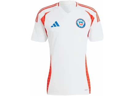 Мужская игровая футболка adidas Chile 24 Away, белая
