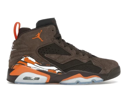 Мужские кроссовки Jordan MVP Track Brown, коричневые/оранжевые