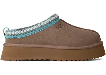 Женские тапочки Ugg Tazz II, бежево-голубые