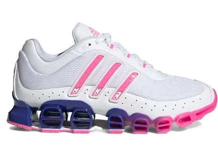Женские кроссовки Adidas Megaride, белые/розовые/голубые