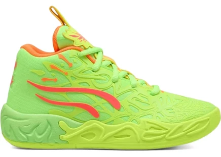 Puma LaMelo Ball MB.04 Gem (PS) yellow alert/green glare/pink alert