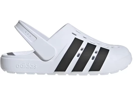 Мужские сланцы adidas Adilette Clog 2.0, бело-черные