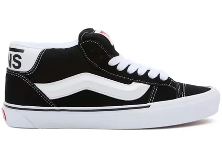 Мужские кроссовки Vans Knu Mid, черно-белые