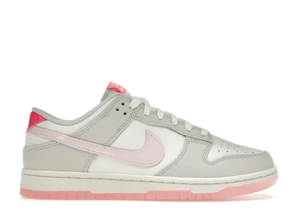 Женские кроссовки Nike Dunk Low 520 Pack, белый/серый/розовый