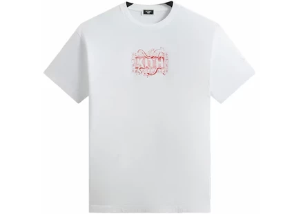 Мужская футболка KITH x NY Botanical Garden винтаж, белая