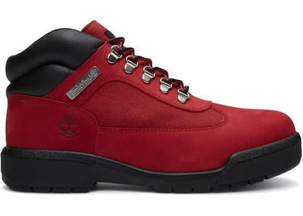 Мужские ботинки Timberland Field Boot, нубук, темно-красные