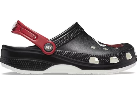 Мужские сабо Crocs Classic Clog NBA Miami Heat, черные