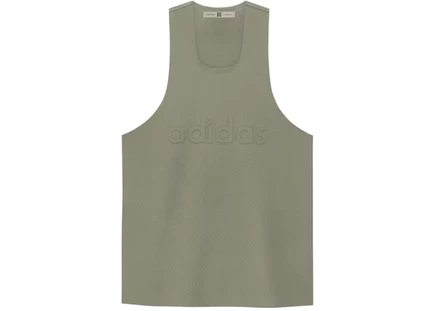 Мужская майка Adidas Fear Of God Crew Neck, глиняная