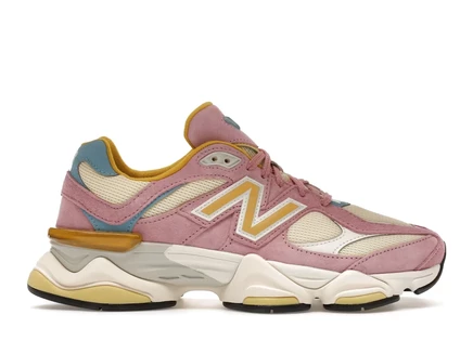 Мужские кроссовки New Balance 9060, розово‑белые