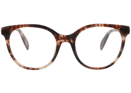 Женская оправа Alexander McQueen AM0131OA, Avana прозрачная