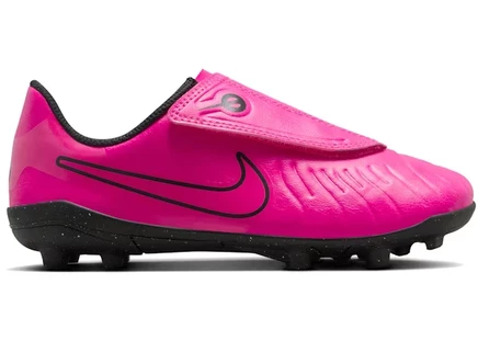 Детские бутсы Nike Tiempo Legend 10 Club MG, розово-черные