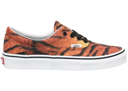 Мужские кеды Vans Era, тигровый принт, белые