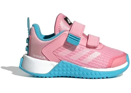 Детские кроссовки Adidas LEGO, светло-розовые