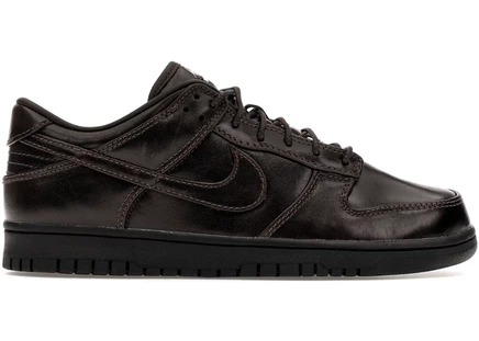 Кроссовки Nike Dunk Low Retro Premium, коричнево-черные