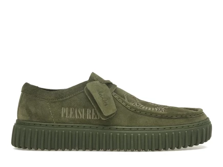 Мужские кроссовки Clarks Originals Torhill Low, зеленые
