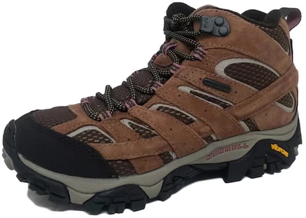 Женские треккинговые ботинки Merrell Moab 2 Mid, коричневые