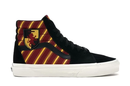 Мужские кеды Vans Sk8-Hi Gryffindor, бордово-золотые