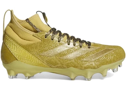 Мужские бутсы adidas Adizero Impact Mid, золотисто-черные