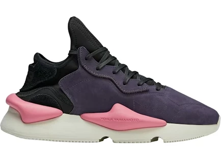 Мужские кроссовки Adidas Y-3 Kaiwa, пурпурно-черные/молочные