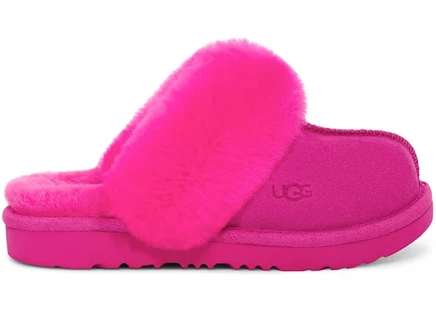 Детские тапочки Ugg Cozy II, пыльно-розовые