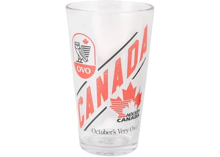 Стакан OVO x Hockey Canada 440 мл, прозрачный
