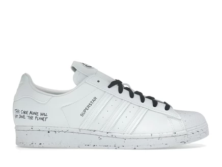 Мужские кроссовки Adidas Superstar Clean Classics, белые с черным