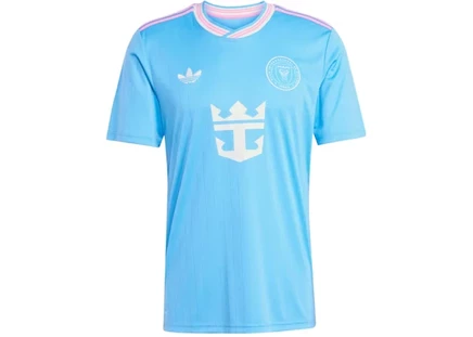 Мужская футболка adidas inter 25/26, полу-синяя