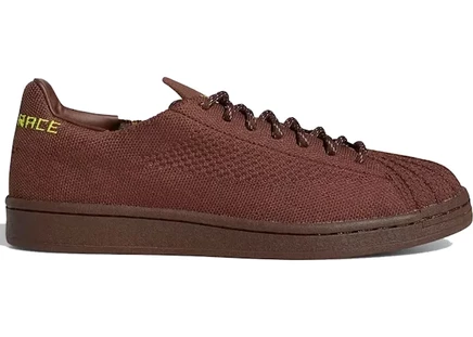 Мужские кроссовки Adidas Superstar Primeknit, коричневые