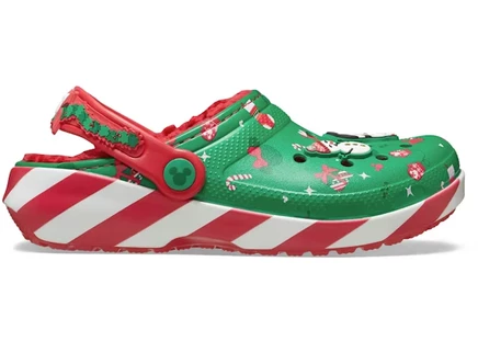 Детские сабо Crocs Classic Lined Clog с Микки Маус, многоцветные