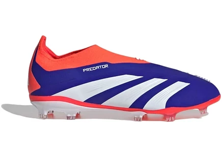 adidas Predator Elite Laceless FG Lucid Blue Cloud White Solar Red (GS) lucid blue/cloud white/solar red